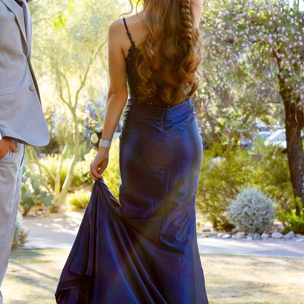 Gorgeous Navy Prom Dress - size XS